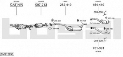 BOSAL sys12933 -