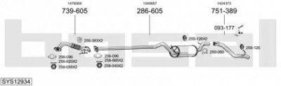 BOSAL sys12934 -