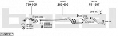 BOSAL sys12937 -