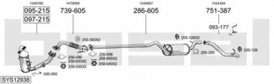 BOSAL sys12938 -