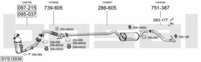 BOSAL sys12939 -
