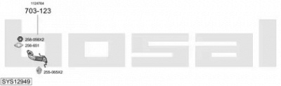 BOSAL sys12949 -