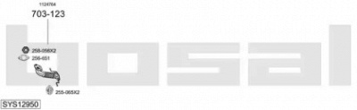 BOSAL sys12950 -