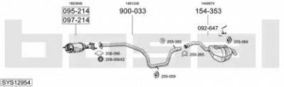 BOSAL sys12954 -