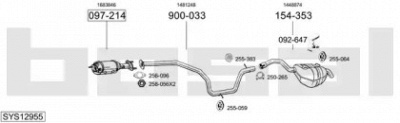 BOSAL sys12955 -