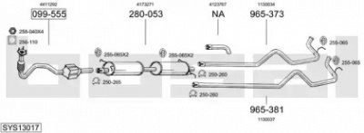 BOSAL sys13017 -