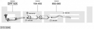 BOSAL sys13046 -