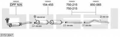 BOSAL sys13047 -