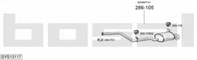 BOSAL sys13117 -  