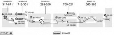 BOSAL sys13147 -  