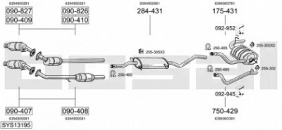 BOSAL sys13195 -  