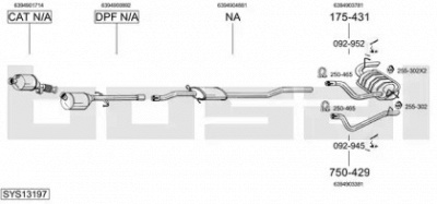 BOSAL sys13197 -  
