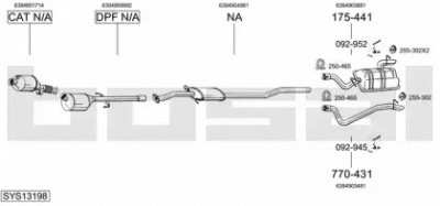 BOSAL sys13198 -  