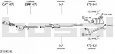 BOSAL sys13212 -  