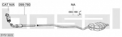 BOSAL sys13222 -