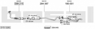 BOSAL sys13283 -