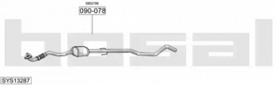 BOSAL sys13287 -
