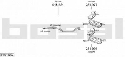 BOSAL sys13292 -