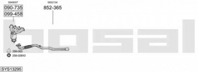 BOSAL sys13295 -