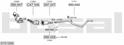 BOSAL sys13306 -  