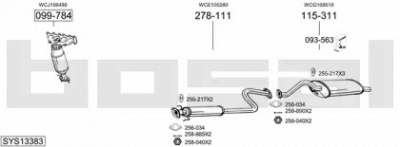 BOSAL sys13383 -