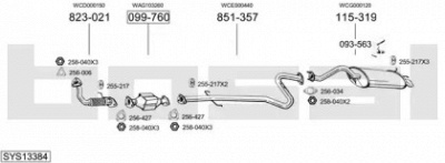 BOSAL sys13384 -