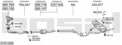 BOSAL sys13396 -  