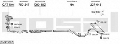 BOSAL sys13397 -