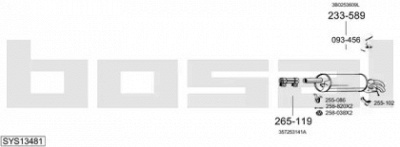 BOSAL sys13481 -