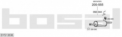 BOSAL sys13536 -