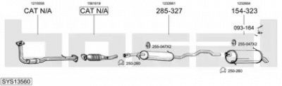 BOSAL sys13560 -  