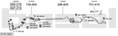 BOSAL sys13561 -