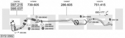 BOSAL sys13562 -