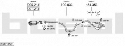 BOSAL sys13563 -