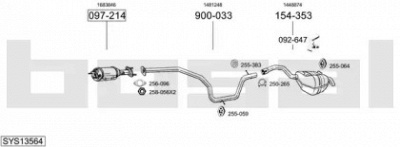 BOSAL sys13564 -