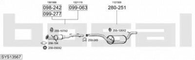 BOSAL sys13567 -  