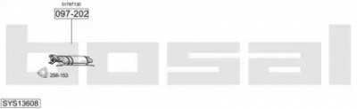 BOSAL sys13608 -