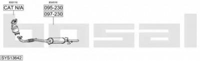 BOSAL sys13642 -
