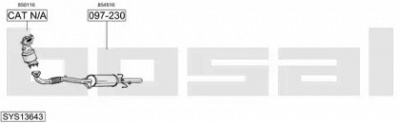 BOSAL sys13643 -
