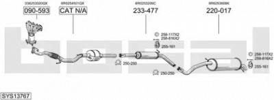BOSAL sys13767 -  