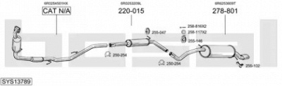 BOSAL sys13789 -