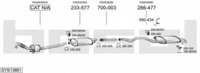 BOSAL sys13861 -  