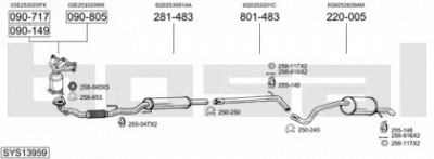 BOSAL sys13959 -  