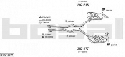 BOSAL sys13971 -