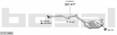 BOSAL sys13980 -