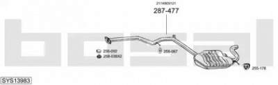 BOSAL sys13983 -