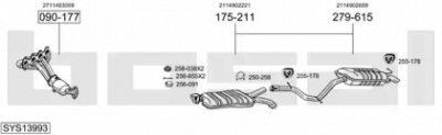 BOSAL sys13993 -  