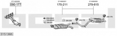 BOSAL sys13995 -  
