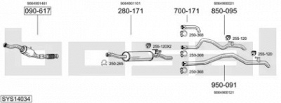 BOSAL sys14034 -  