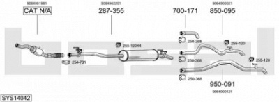 BOSAL sys14042 -